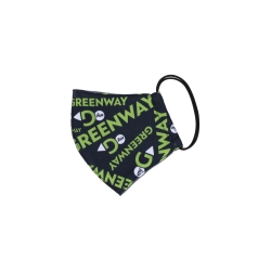 Многоразовая текстильная маска для лица, паттерн &laquo;Greenway&raquo;, размер М